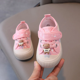 thumbnail image 4 of Zapatos de lona transpirables para niños, fondo sólido suave para niños y niñas, zapatos para caminar estacionales para niños pequeños, primavera y otoño, 4 of 4