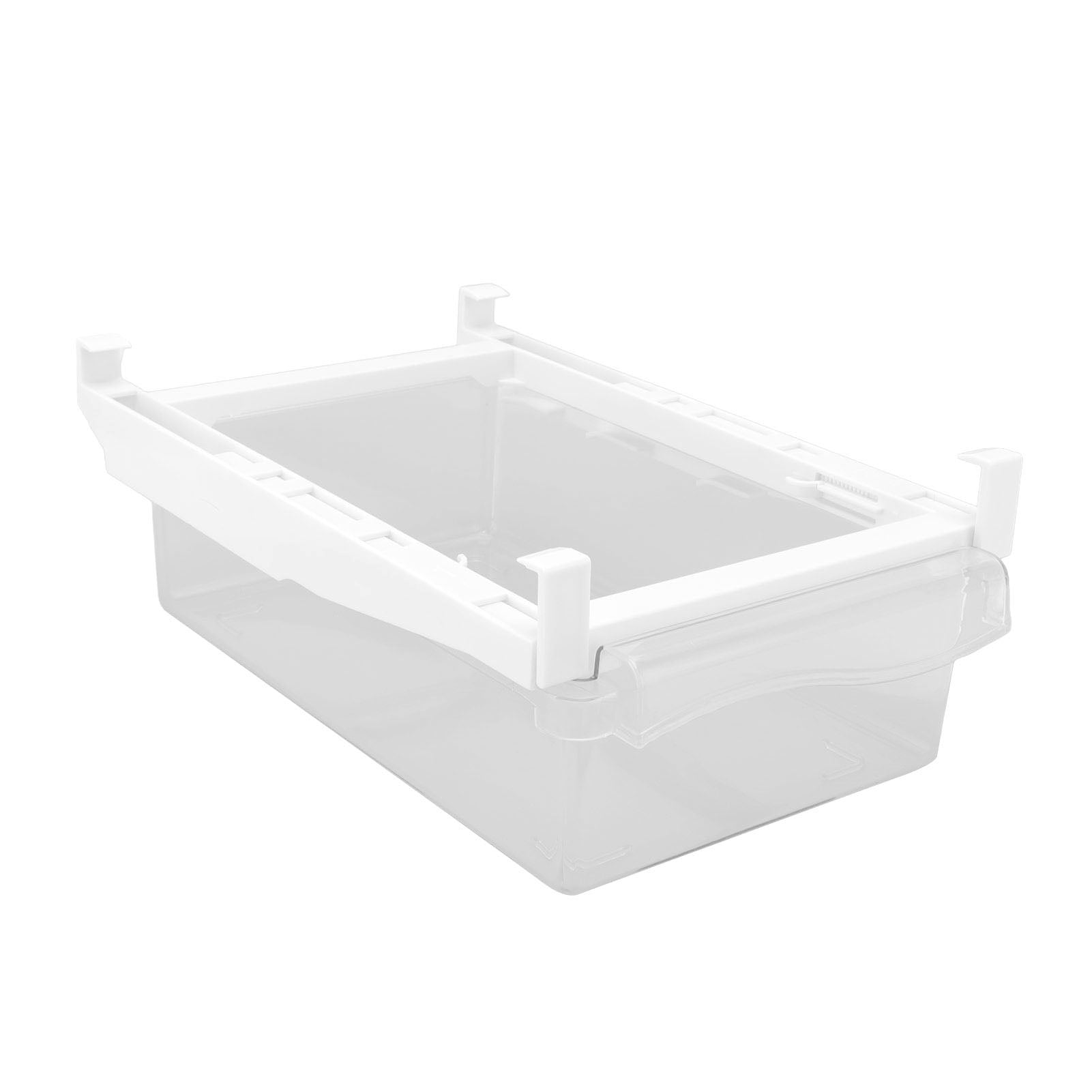 Fridge Drawer , 1 Grid Refrigerator Bins Extended Handle For Meat Fruit