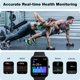 thumbnail image 3 of Reloj inteligente Fitpolo con pantalla táctil Bluetooth Alexa IP68 de 1,8 pulgadas, 3 of 8