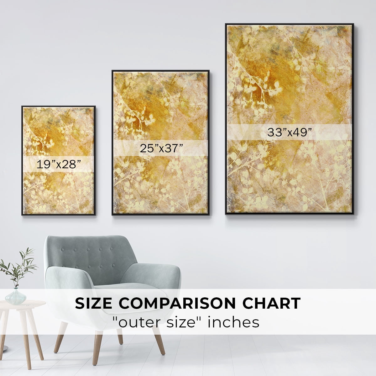 Rise and Shine Framed Premium Gallery Wrapped Canvas - Ready to Hang - 27 x 41 - Black Floating Frame