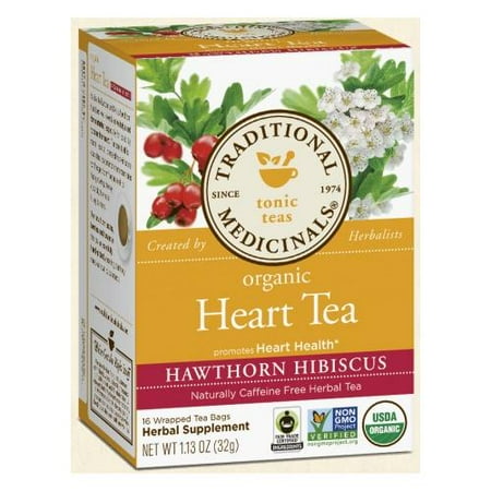 Heart Tea With Hawthorn Traditional Medicinals 16 Bag Heart Tea With Hawthorn Traditional Medicinals 16 Bag