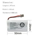 thumbnail image 4 of BT1007 BT1015 Cordless Phone Battery Compatible Uniden BT-1007 BT-1015 BT-904 Telephones (8 Pack), 4 of 5