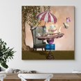 thumbnail image 3 of wall26 Canvas Print Wall Art Wonderland with Mad Hatter Tea Party Fantasy &amp; Sci-Fi Food Digital Art Modern Art Alternative Scenic Fun Multicolor for Living Room, Bedroom, Office - 12"x12&quo, 3 of 5