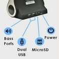 thumbnail image 6 of Azpen DockAll D115 15W Fast Wireless Charging Sound Hub with Bluetooth Speakers and Speakerphone, 6 of 7