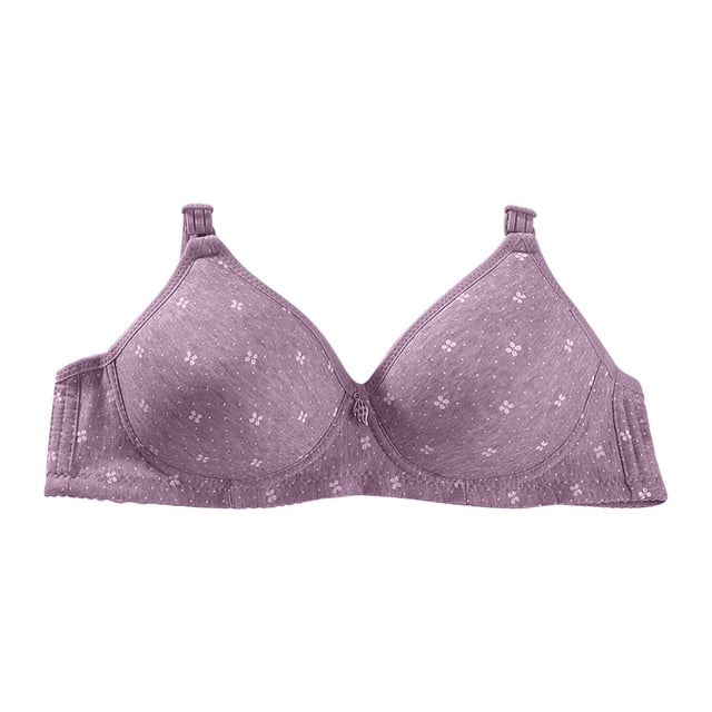 Clearance Sale 2025 Bra Front Closure Bra For Women Comfort Wireless Full Coverage Womans Sleep Bra