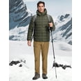 thumbnail image 3 of Men Down Puffer Jacket Pioneer Camp 650 Fill Packable Hooded, 3 of 6