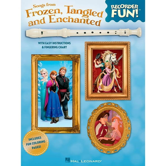 Hal Leonard Songs from Frozen, Tangled and Enchanted ? Recorder Fun!