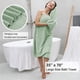thumbnail image 4 of Juego de Toallas Oliven 8 Piezas Toallas de Baño Grandes en Verde, 4 of 7
