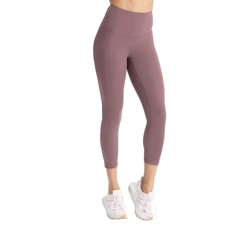 Women's Yoga Pants Comfy Brushed 7/8 Length High Waisted Workout