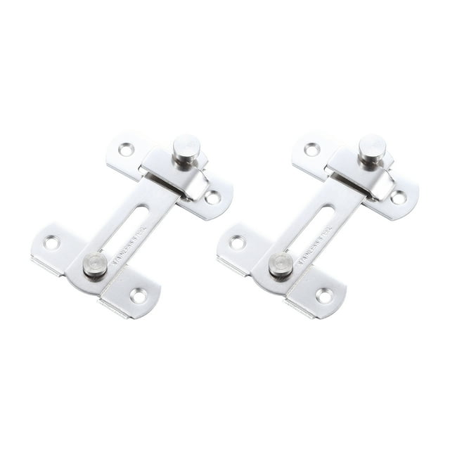 relayinert 2pack/lot Stainless Lock Latch Round And Smooth Without Burrs Beautiful Tablet small size