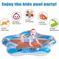 thumbnail image 1 of Children's Air Pool Baby Inflatable Paddling Pool Piscinette Piscinette Petits Baby, 1 of 3