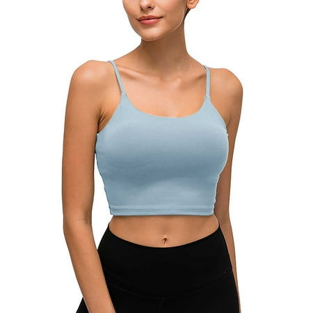 

Bar Wear for Women Women Back Exercise Chest Gathered With Chest Pad Gymnsis Sling Yoga Vest Large Sports Bras Women