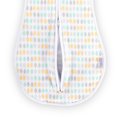 Comfort & Harmony Woombie Peanut Convertible Swaddle Restful Raindrops