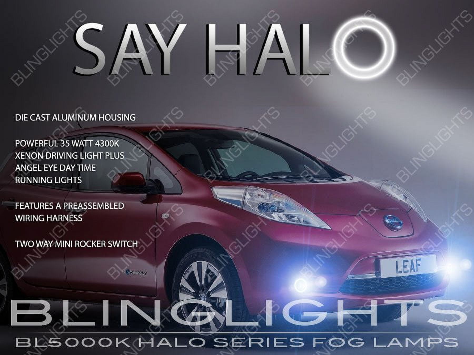 For International LoneStar Halo Angel Eye Fog Lamps Driving Lights