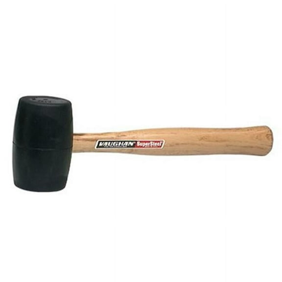 Vaughan 20 oz White Solid Rubber Mallet