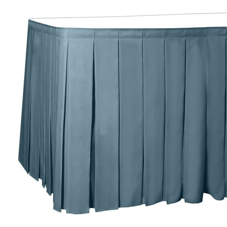 

Ultimate Textile Polyester Table Skirt - 42 Cocktail Bar Height