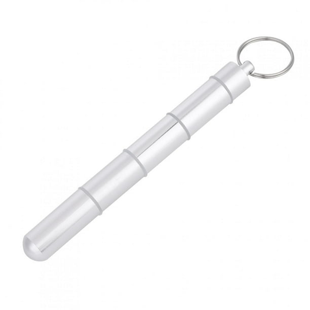 Soportes para palillos de dientes estuche portátil de aluminio para viajes resistente al agua pastillero de Metal con llavero ANGGREK Otros