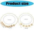 thumbnail image 5 of Pendant Long Elegant Waist Chain Metal Starfishes Body Chain Daily Wear Chain, 5 of 21