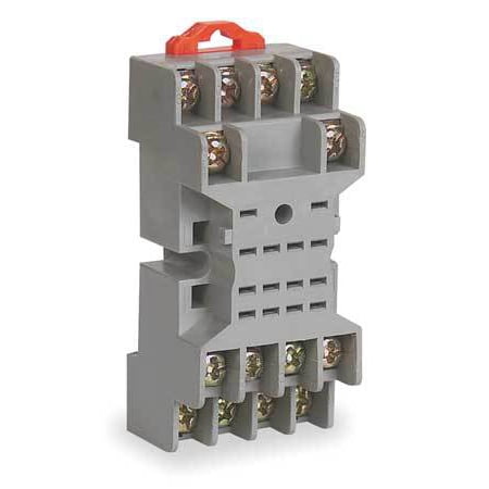 Rlay Scket,Standard,Square,14 Pin,300VAC DAYTON 2A584