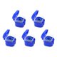 thumbnail image 1 of 5X Azul Oscuro Estuche de Dentadura ,Copa de Dentadura con Colador, Caja de BañO de Dentadura Caja de Almacenamiento de Dientes Falsos con Cesta Soporte de Contenedor Neto, 1 of 5