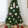 thumbnail image 5 of 70 Pcs Chritmas Cute Macaron HangingOrnaments, Large Size Colorful Holiday Birthday Party Electroplating Painting Pendants, 5 of 5