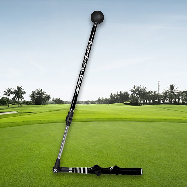 Palo de golf Corrector de postura Palo de ayuda de entrenamiento de swing de golf plegable para principiantes