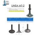 thumbnail image 3 of Nivelador De Acero Inoxidable de Uso Rudo Industrial de 1/2 X 3" (4pzas) INAHER MT-2 inoxidable, 3 of 3