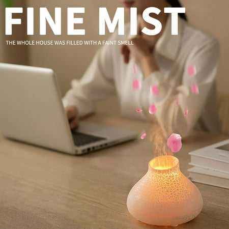 

Vecoauto Clearance Crack Usb Aromatherapy Machine Home Desktop Color Simulation Flame Machine Flame Humidifier Humidifiers