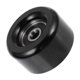 thumbnail image 1 of Unique Bargains 1 Pc Polea de inercia de correa para Nissan Versa 2009-2011 2014-2018, para Nissan Tiida 2009-2012 2016-2018 Hierro Negro Polea de tensor serpentina, 1 of 1