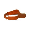 thumbnail image 2 of Top Headwear Blank Kids Sun Protect Visor Adjustable - Orange, 2 of 4