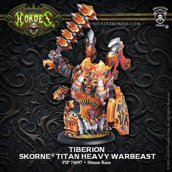 Privateer Press Tiberion - Titan Heavy Warbeast New