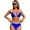 Royal Blue, variant on LYMAYTER Women's String Swimsuit Bikini Spaghetti Bikini Two Piece Bathing Suit S-XL