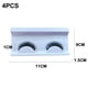 thumbnail image 2 of Pestañas magnéticas Pestañas magnéticas largas, Pestañas de visón sintético reutilizables, Dramáticas, Ojo de gato, 2 of 5