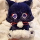 thumbnail image 3 of 22cm Anime Scaramouche Cat Cute Plush Doll Genshin Impact Wanderer Pet Cosplay Stuffed Pillow Toy Birthday Gift, 3 of 4