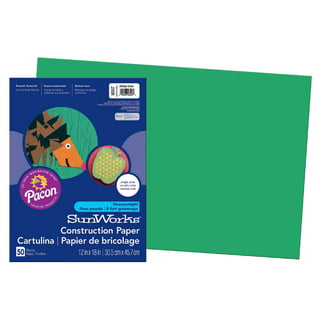 Prang (Formerly SunWorks) Construction Paper, Black, 9 x 12, 100 Sheets &  Prang (Formerly SunWorks) Construction Paper, Yellow, 9 x 12, 100 Sheets