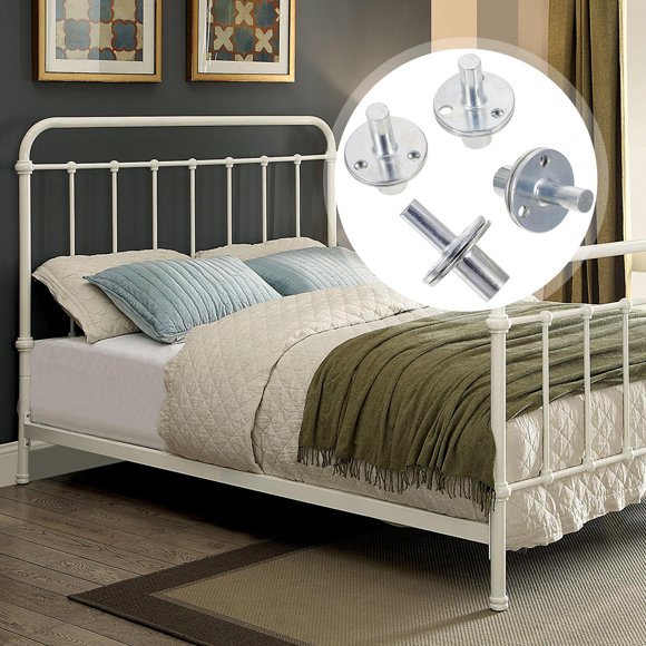 BEADCEST 4Ud Tuercas Redonda Para Muebles Hechas De Hierro Plata Con Larga Vida Útil