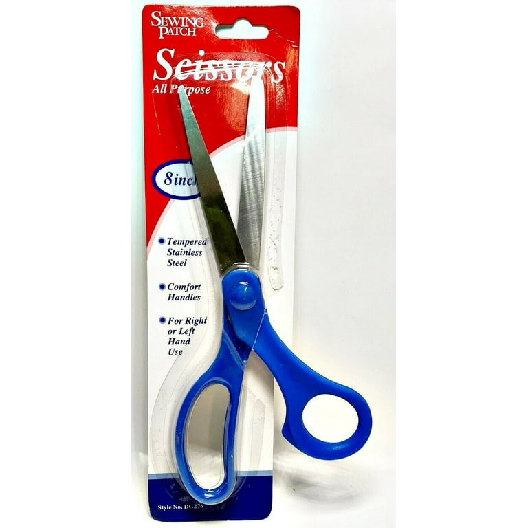 8in Blue All-Purpose Scissors