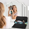 thumbnail image 6 of Curling Iron Storage Bag Hair Tools Travel Bag Heat Resistant and Portable Black Rooster, 6 of 8