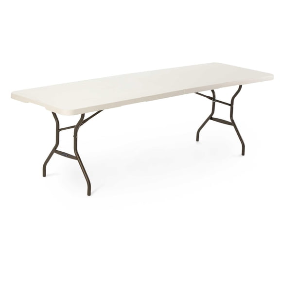 Mesa Plegable Por La Mitad Rectangular De 2.44m Lifetime