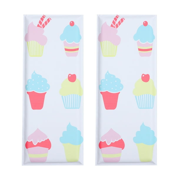 2pcs Kindergarten Etiqueta de pared de la pared Decoración de la pared Baby Anti-Collision Wall Thipals
