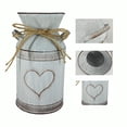 thumbnail image 4 of La Vendimia Cubo De Flores Rústico Cubo De Metal Maceta Florero Decorativo Para La Decoración De La Mesa De La Sala De Estar Serendint HA042157-02, 4 of 6
