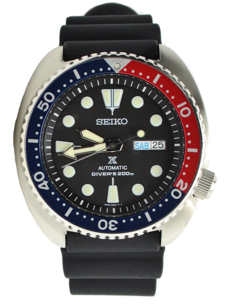 Seiko Men's Divers Prospex SRP779K1 Black Dial Rubber Band Watch -  