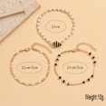 thumbnail image 2 of NICKSUN Gold Ankle Bracelets for Women Waterproof Starfish Shell Charm Anklets Trendy Summer Beach Jewelry, 2 of 7