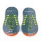 thumbnail image 4 of Cordones de Zapatillas de Running de Silicona Elástica Plana Impermeable Macarena Amarillo, 4 of 8