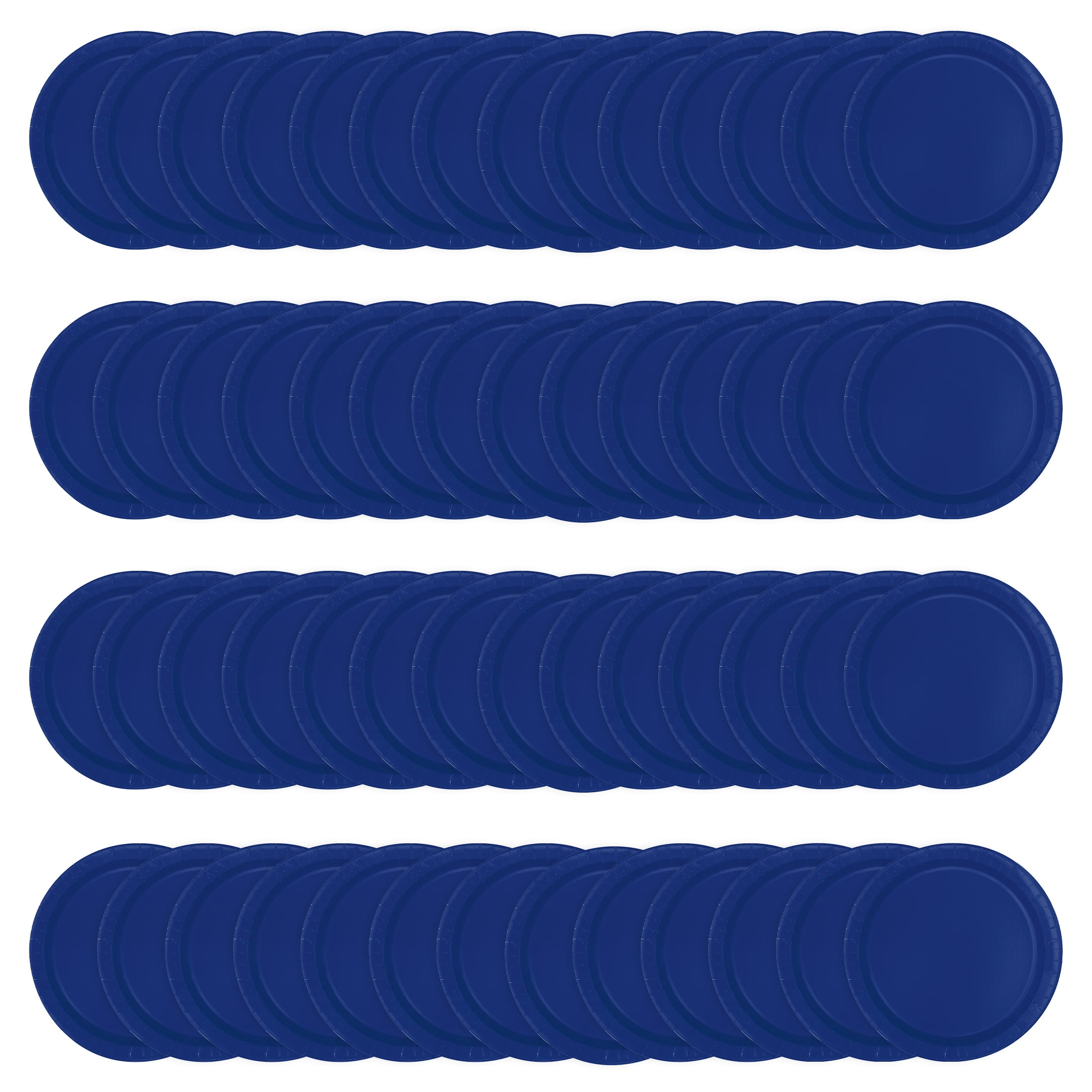 55CT 9IN Navy Dinner Paper Plates by Way To Celebrate