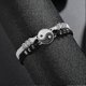 thumbnail image 3 of Pulseras para mejores amigas (2 unidades) Pulsera ajustable con cordón Yin Yang a juego para mejores amigas, relaciones, novio/novia Regalo de San Valentín, 3 of 4