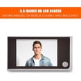 thumbnail image 3 of 3.5"LCD HD Screen Peephole Viewer Digital Door Eye Viewer 480 x 320P Image Resolution 120 Degree Wide Angle Home Security System, 3 of 5