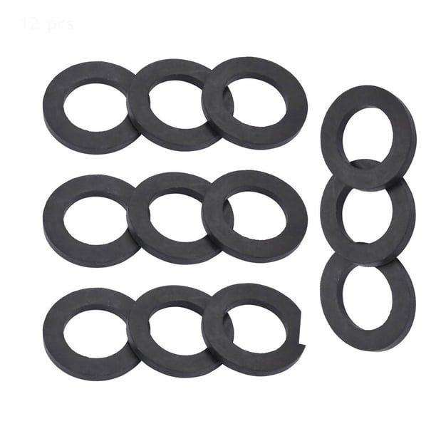 Kit De Arandelas De Sellado De Junta Tórica, Paquete De 12, Arandela De Manguera De Goma, Anillos De Sellado De Grifo, Cabezal De Ducha, Sellos De Goma, Pieza De Repuesto Para Conexión (1 )