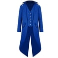 thumbnail image 1 of Chaqueta estilo frac steampunk H&ZY Vintage Gothic para hombre, 1 of 2