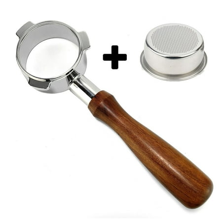 

Meizhencang 54mm Coffee Espresso Machine Portafilter Filter Basket for Breville 870/875/808